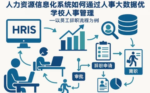 人力资源信息化系统如何通过人事大数据优化学校人事管理——以员工辞职流程为例
