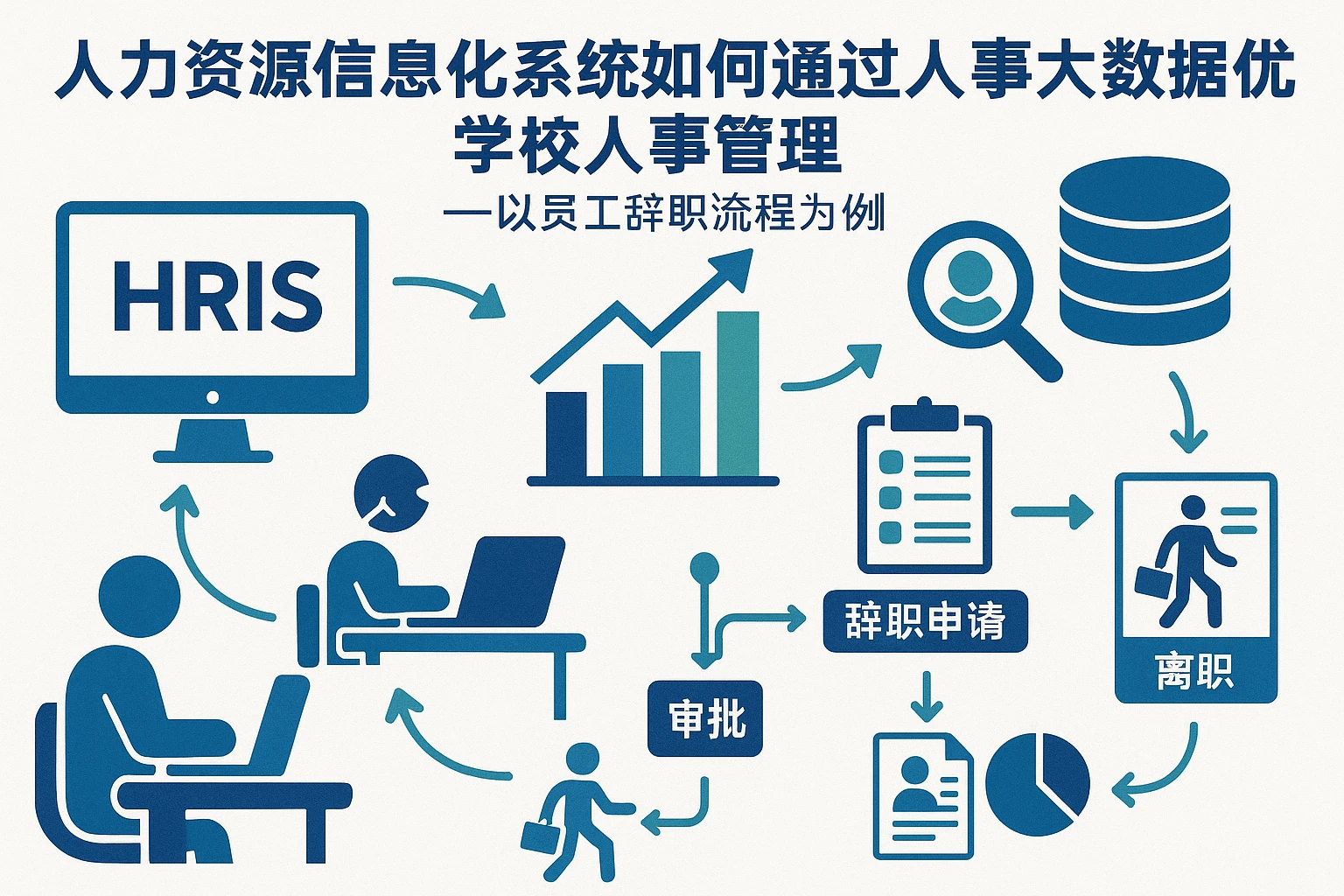 人力资源信息化系统如何通过人事大数据优化学校人事管理——以员工辞职流程为例
