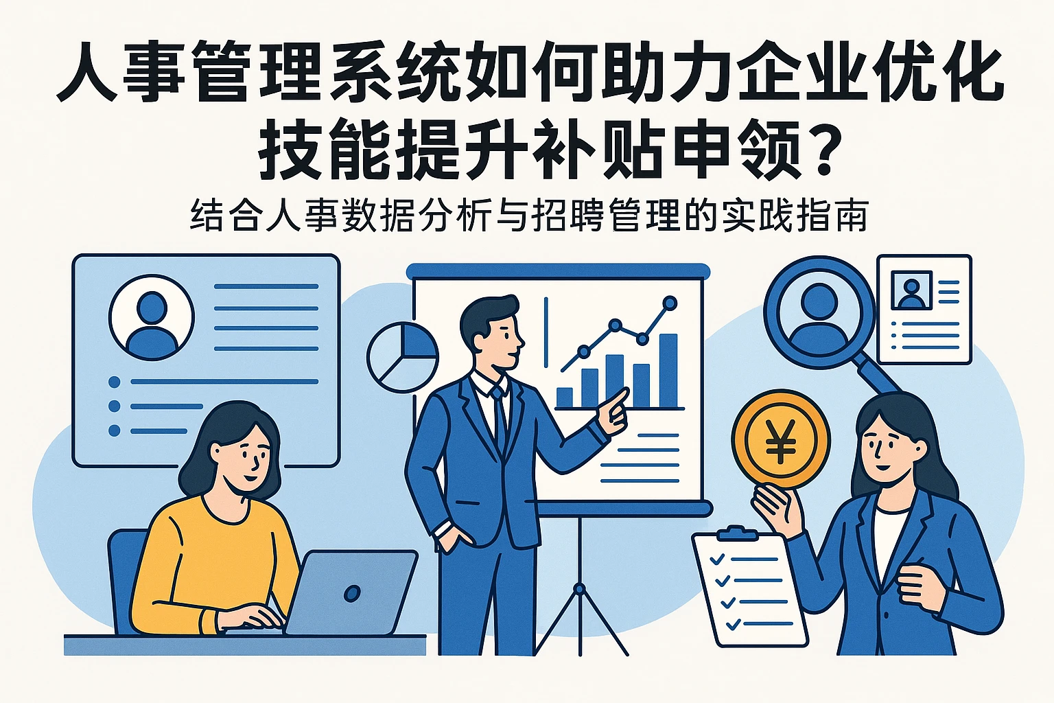 人事管理系统如何助力企业优化技能提升补贴申领？——结合人事数据分析与招聘管理的实践指南