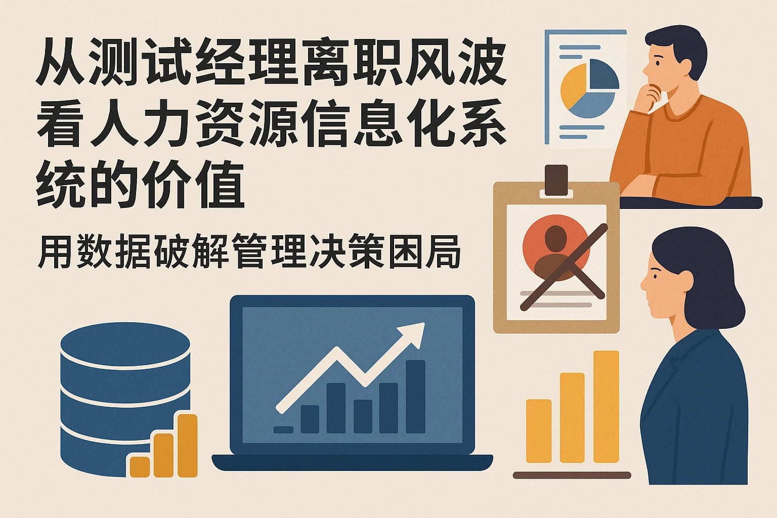 从测试经理离职风波看人力资源信息化系统的价值：用数据破解管理决策困局