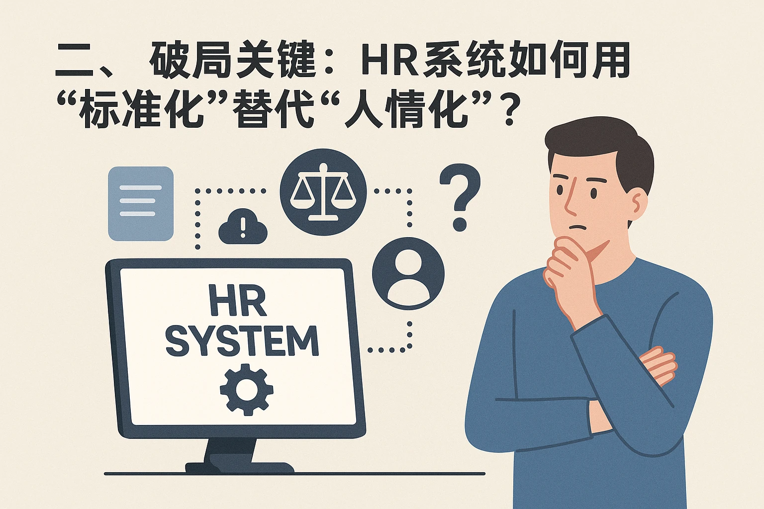 二、破局关键：HR系统如何用“标准化”替代“人情化”？