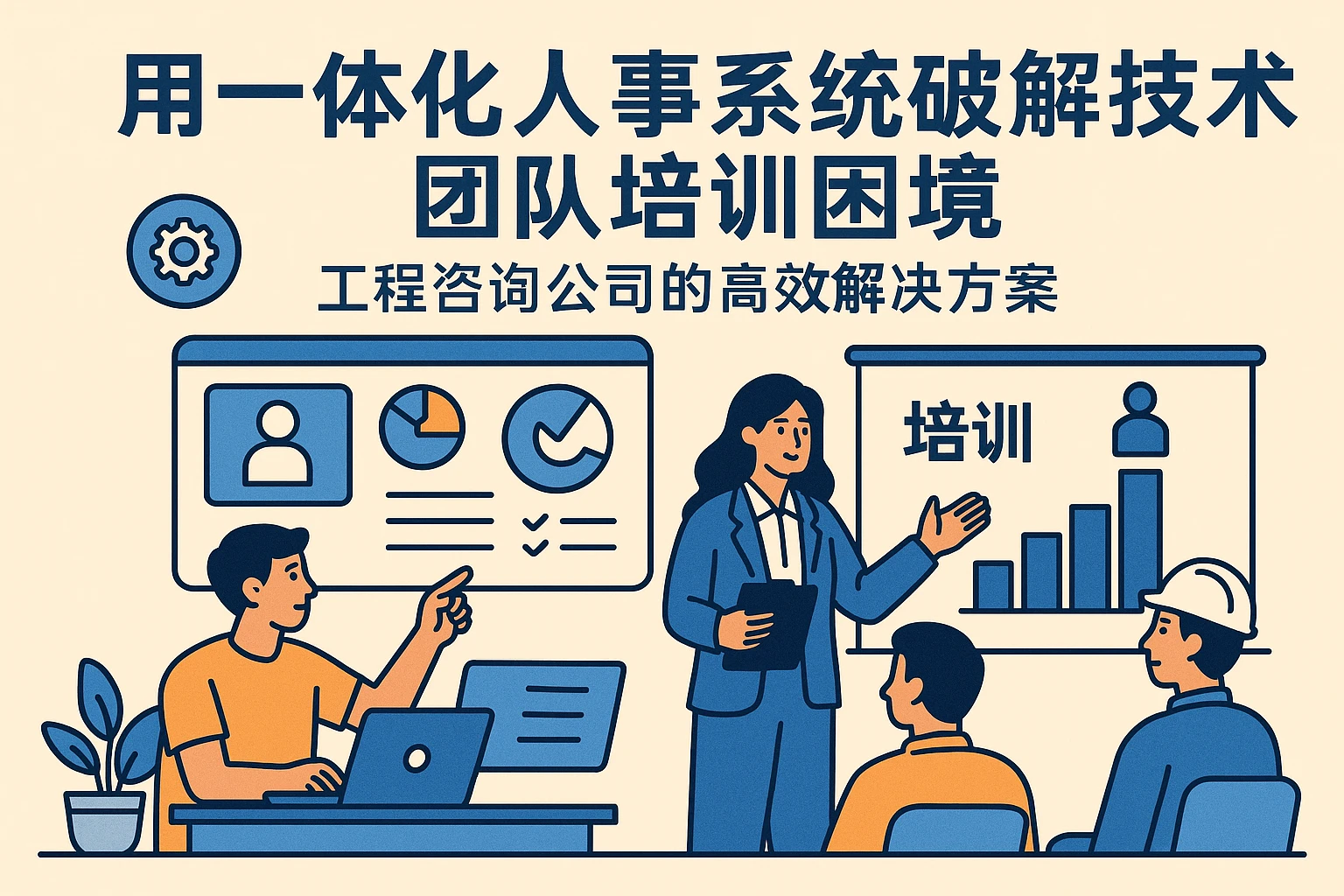 用一体化人事系统破解技术团队培训困境：工程咨询公司的高效解决方案