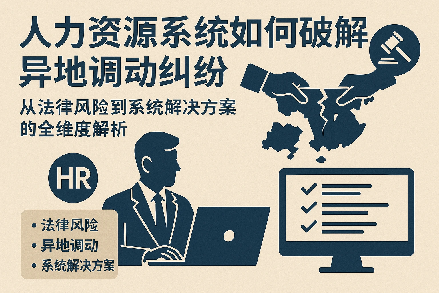 人力资源系统如何破解异地调动纠纷——从法律风险到系统解决方案的全维度解析