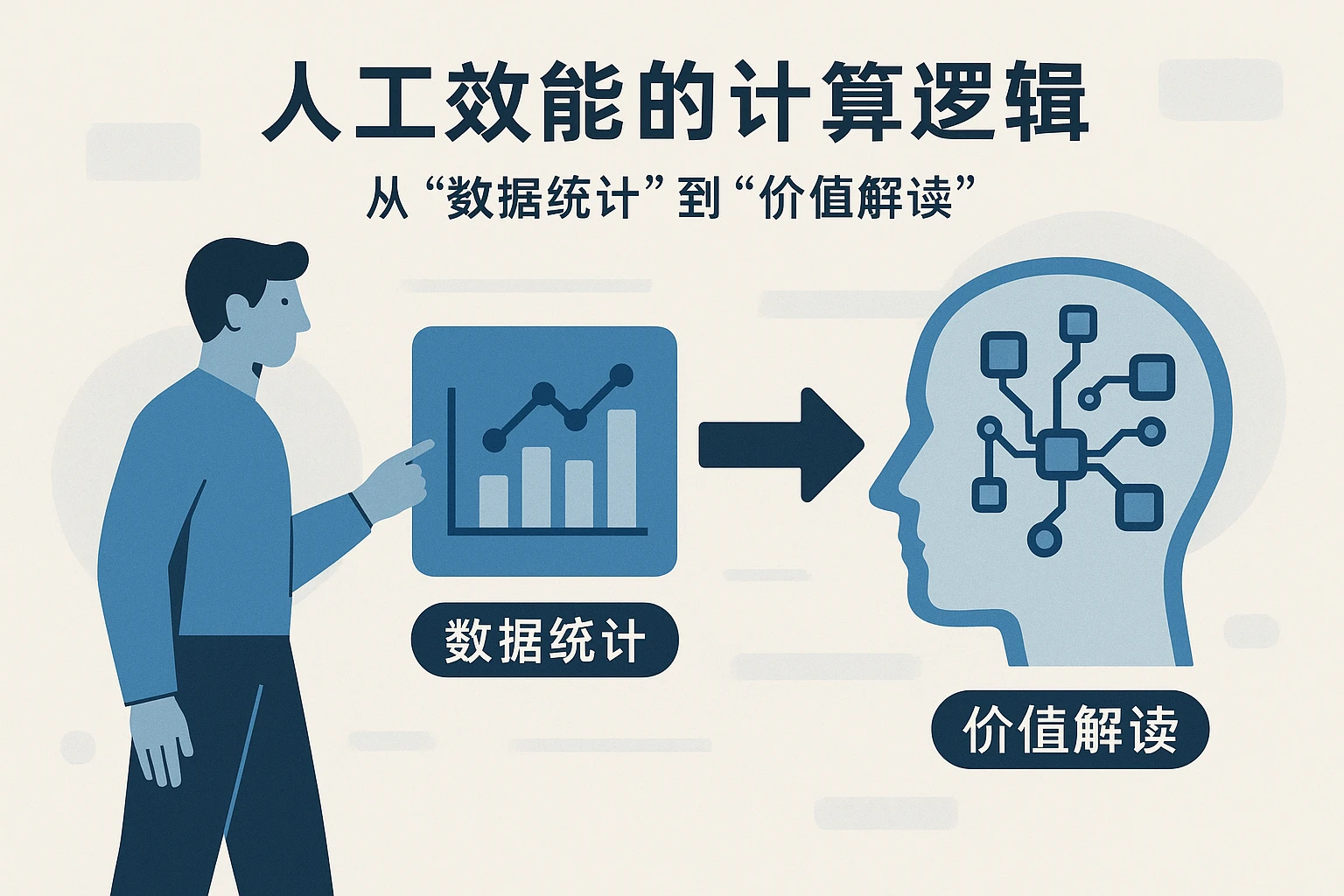 人工效能的计算逻辑：从“数据统计”到“价值解读”