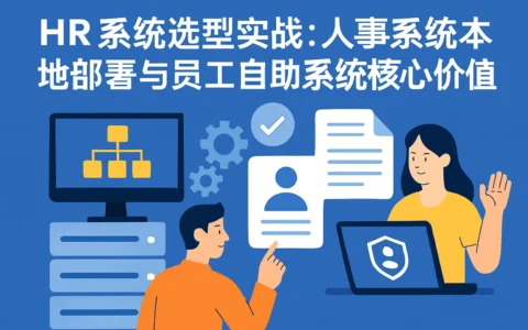 HR系统选型实战：人事系统本地部署与员工自助系统的核心价值