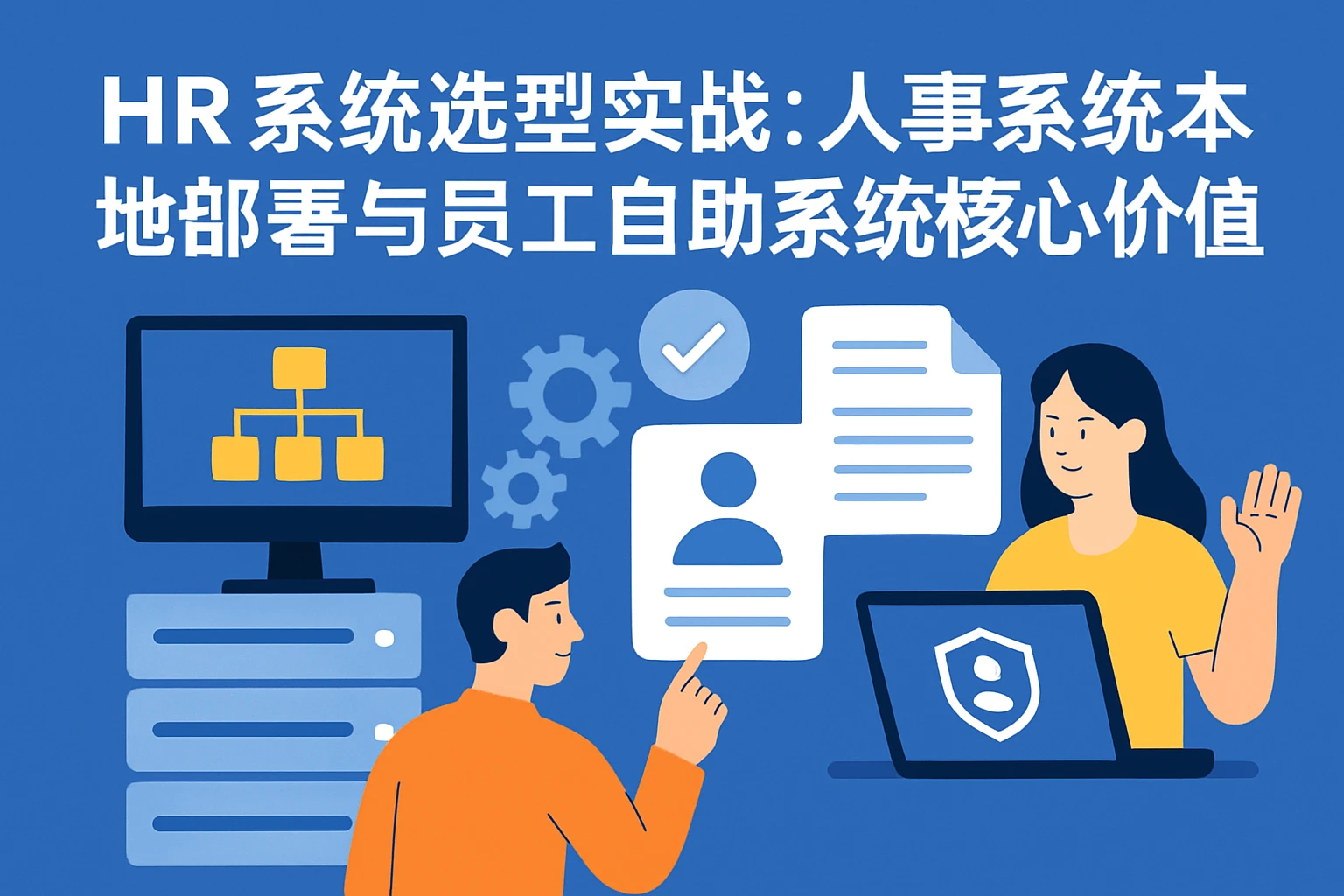 HR系统选型实战：人事系统本地部署与员工自助系统的核心价值