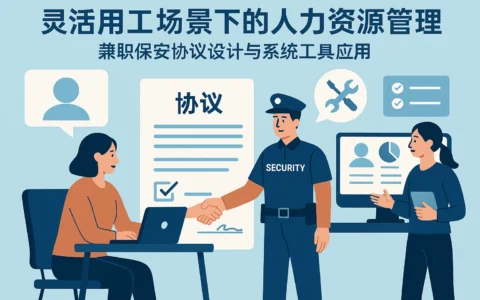 灵活用工场景下的人力资源管理：兼职保安协议设计与系统工具应用