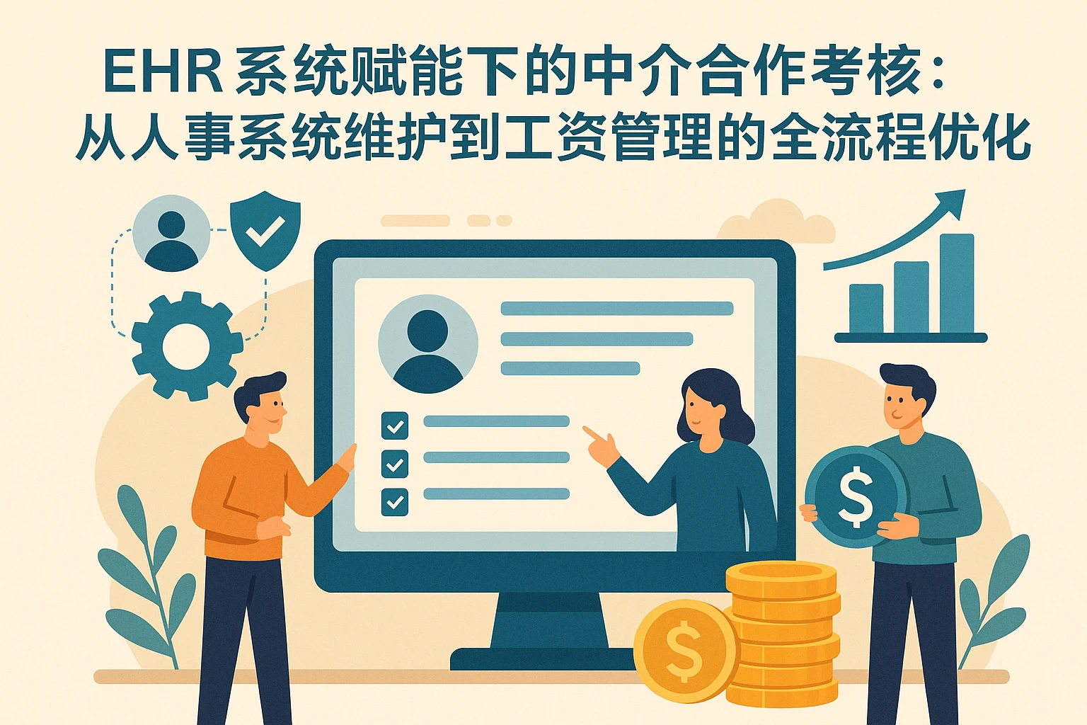 EHR系统赋能下的中介合作考核：从人事系统维护到工资管理的全流程优化