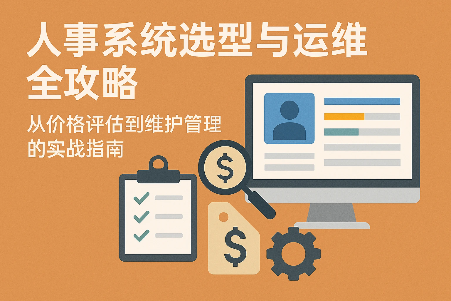 人事系统选型与运维全攻略：从价格评估到维护管理的实战指南