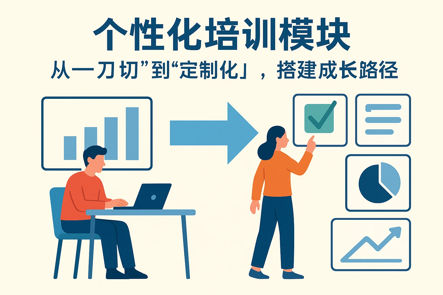 2. 个性化培训模块：从“一刀切”到“定制化”，搭建成长路径