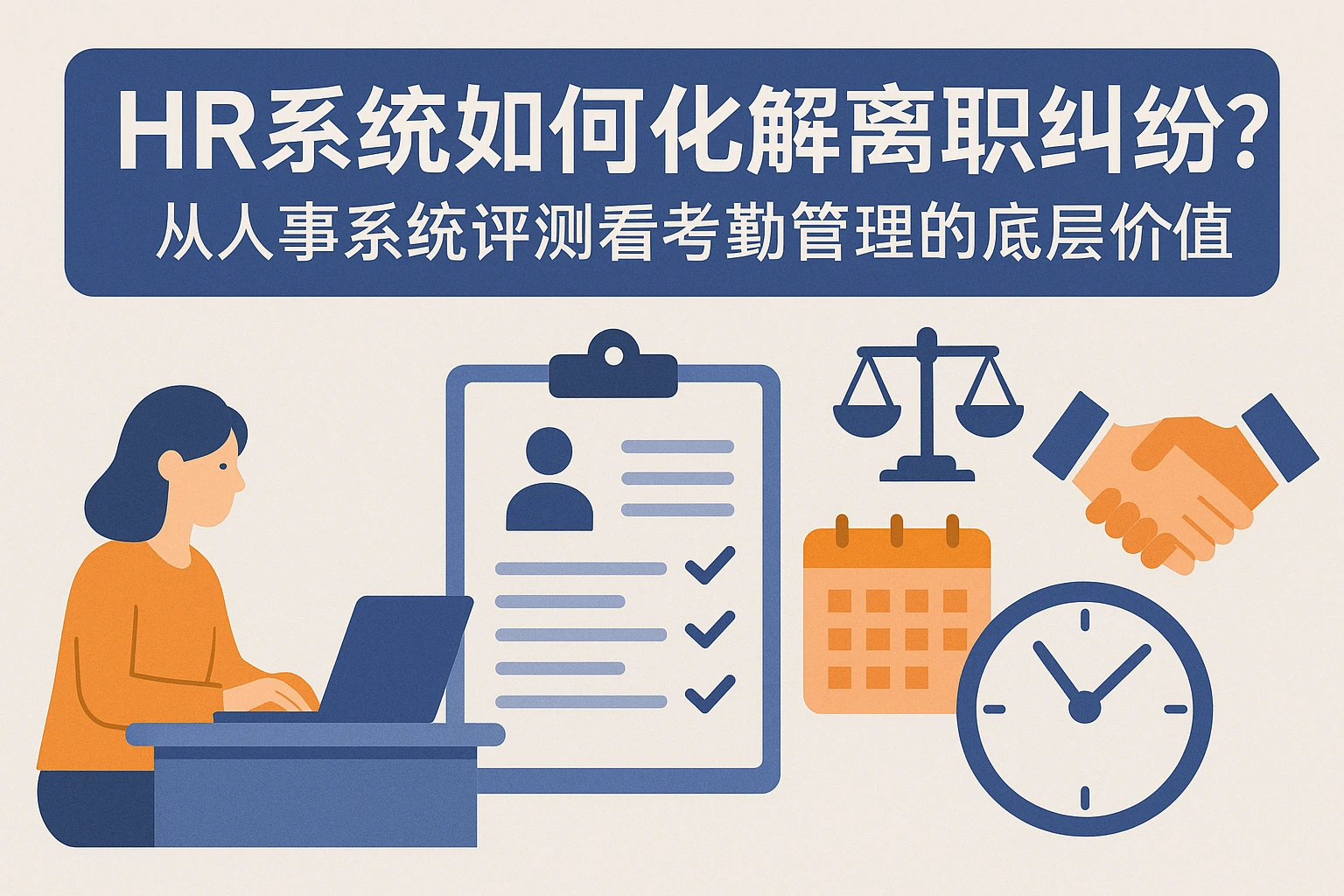 HR系统如何化解离职纠纷？从人事系统评测看考勤管理的底层价值