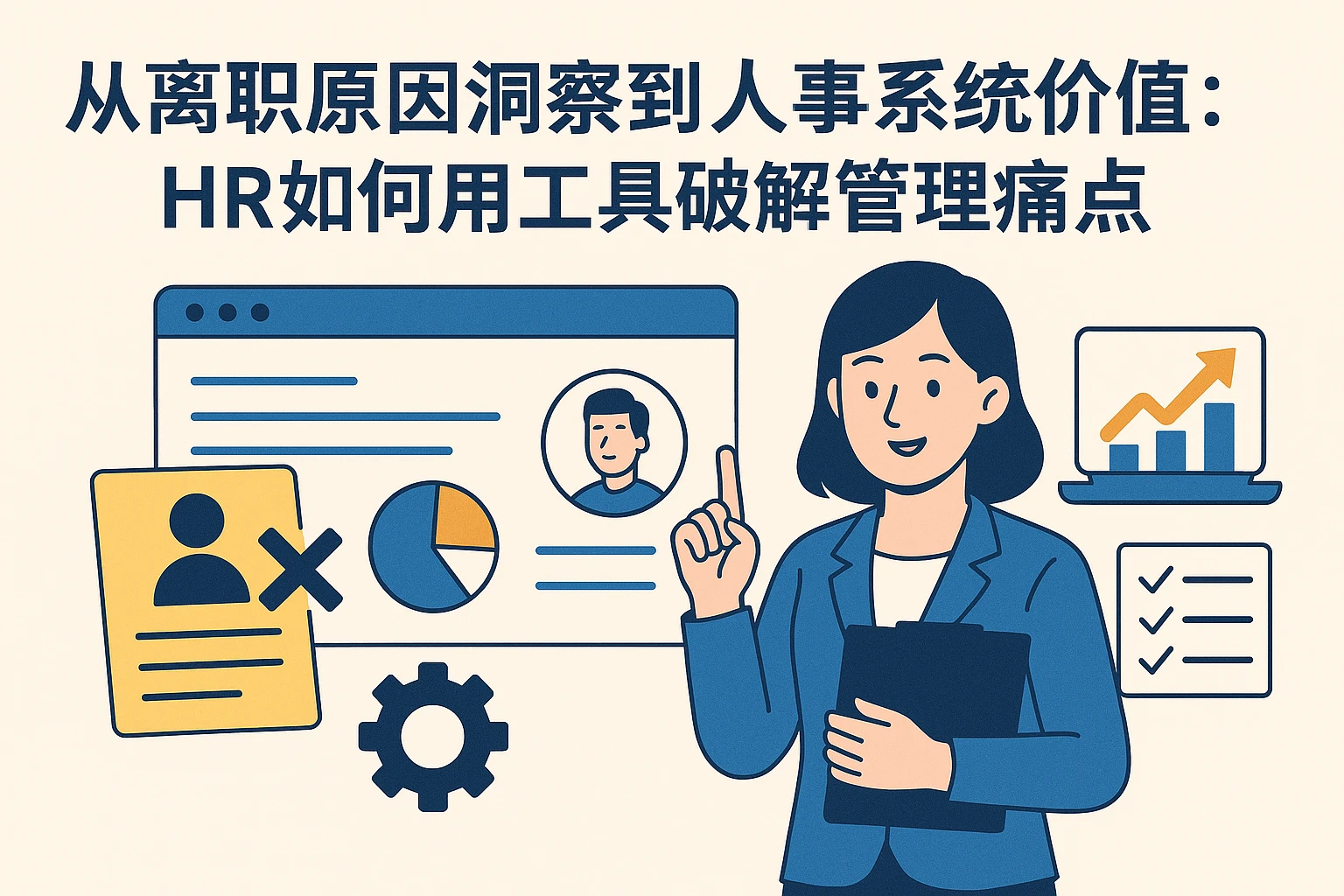 从离职原因洞察到人事系统价值：HR如何用工具破解管理痛点
