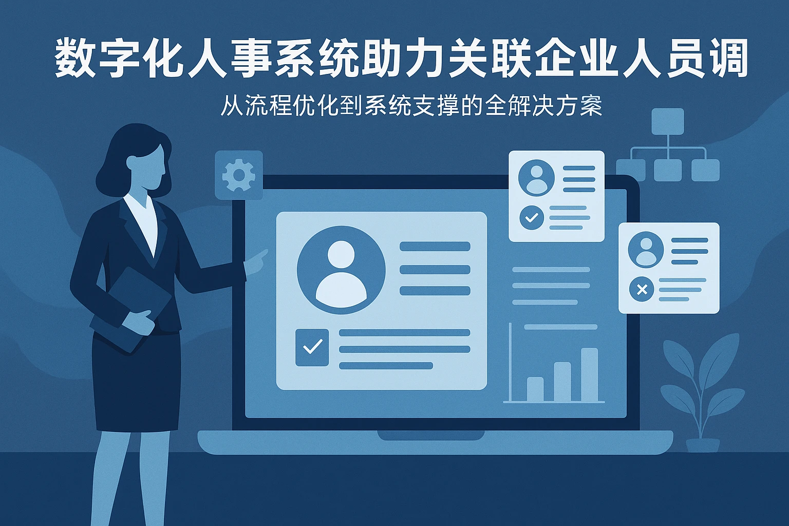 数字化人事系统助力关联企业人员调整：从流程优化到系统支撑的全解决方案