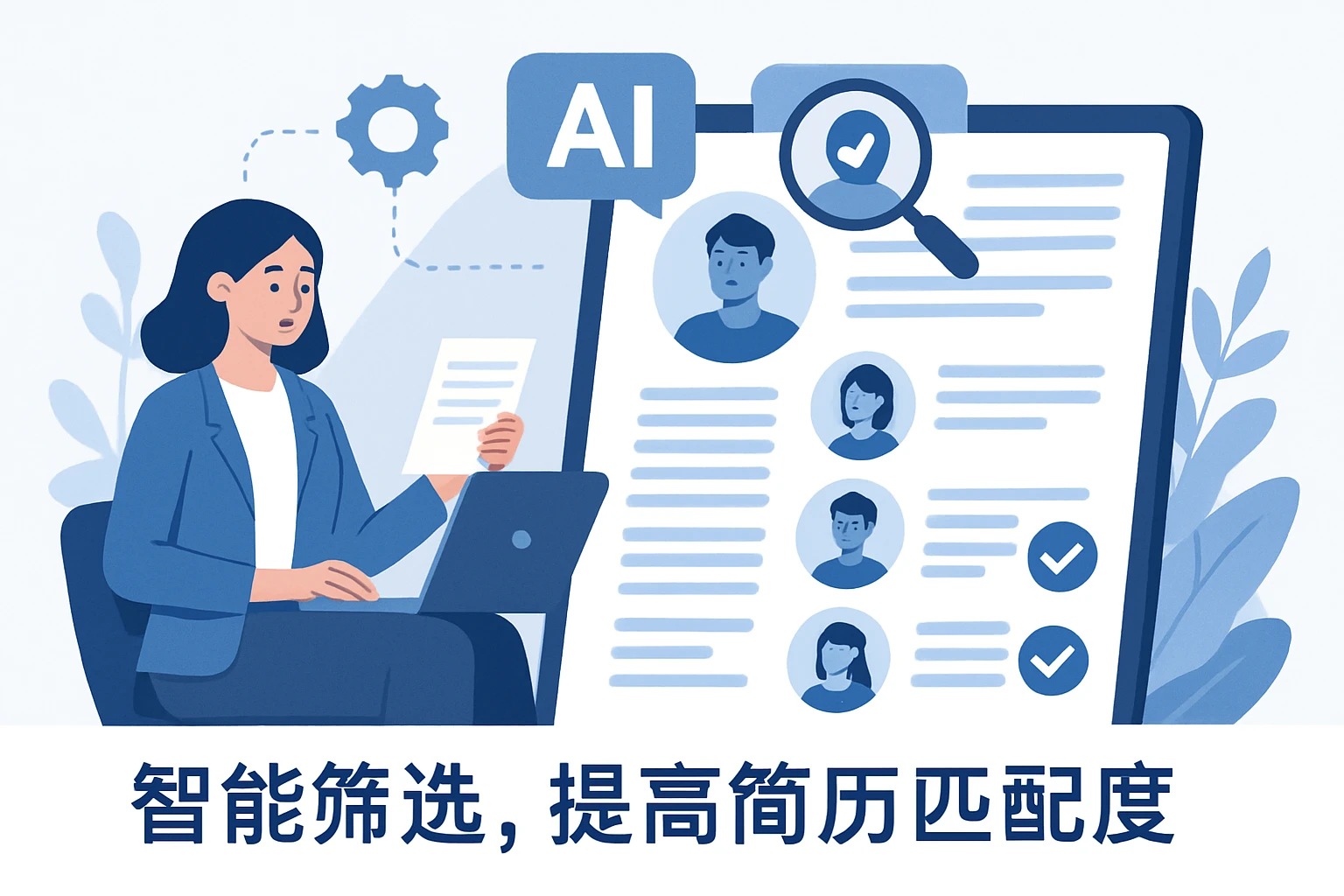 2. 智能筛选，提高简历匹配度