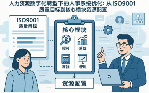 人力资源数字化转型下的人事系统优化：从ISO9001质量目标到核心模块资源配置
