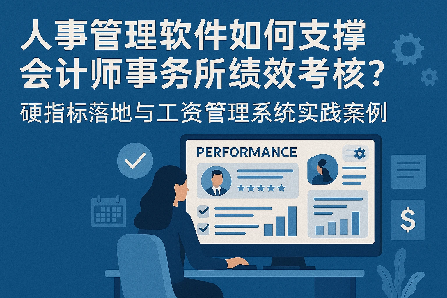 人事管理软件如何支撑会计师事务所绩效考核？硬指标落地与工资管理系统实践案例