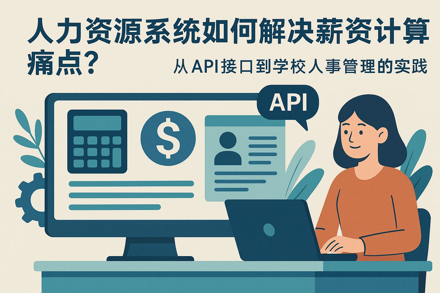 人力资源系统如何解决薪资计算痛点？从API接口到学校人事管理的实践