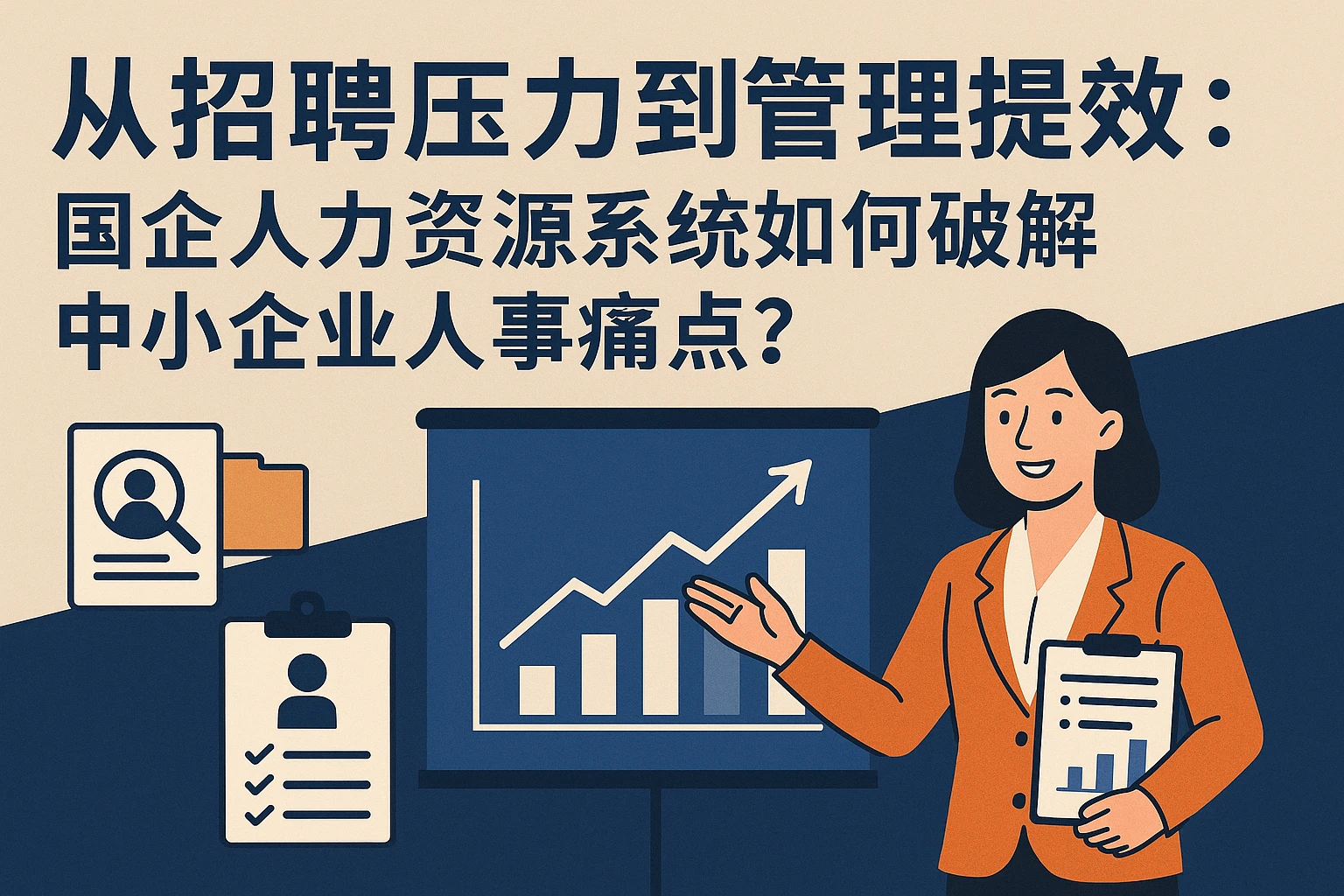 从招聘压力到管理提效：国企人力资源系统如何破解中小企业人事痛点？