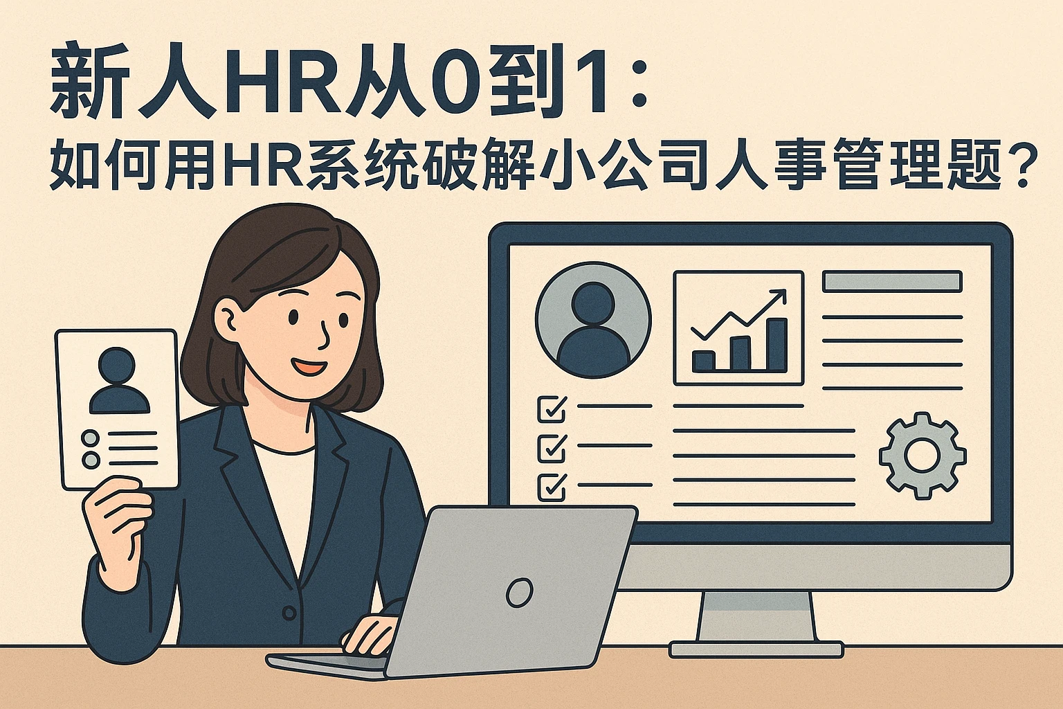 新人HR从0到1：如何用HR系统破解小公司人事管理难题？