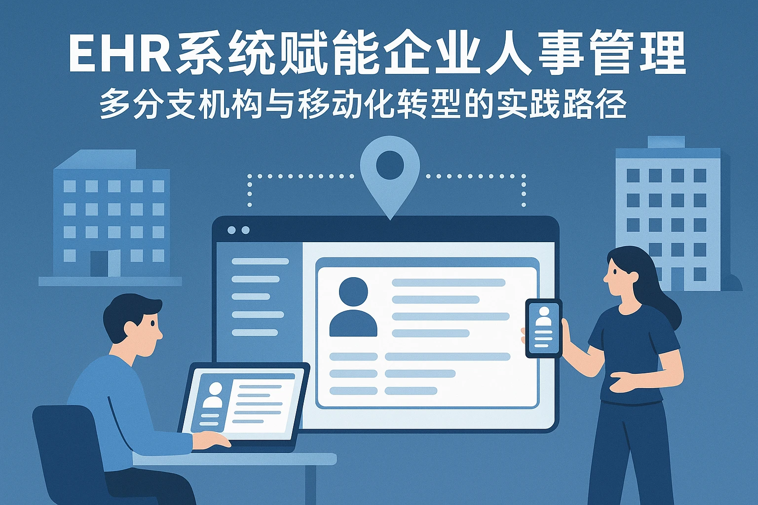EHR系统赋能企业人事管理：多分支机构与移动化转型的实践路径