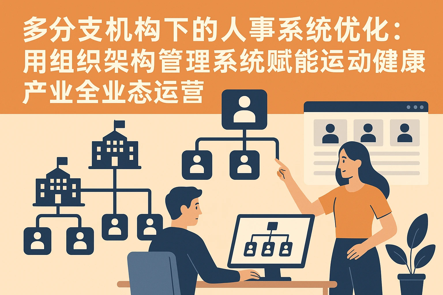 多分支机构下的人事系统优化：用组织架构管理系统赋能运动健康产业全业态运营