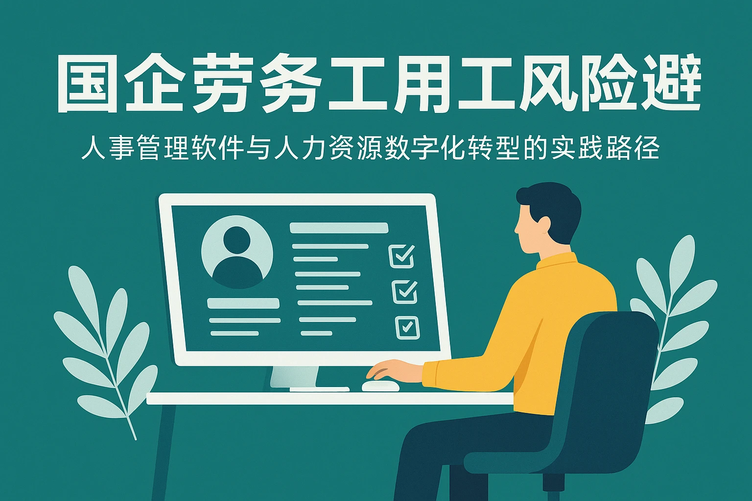 国企劳务工用工风险规避：人事管理软件与人力资源数字化转型的实践路径