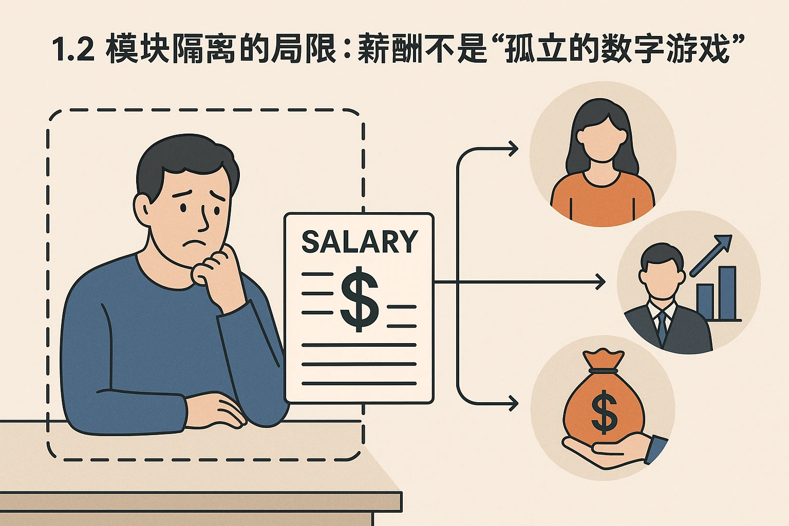 1.2 模块隔离的局限：薪酬不是“孤立的数字游戏”