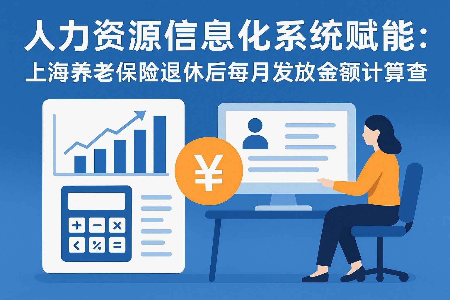 人力资源信息化系统赋能：上海养老保险退休后每月发放金额计算全指南