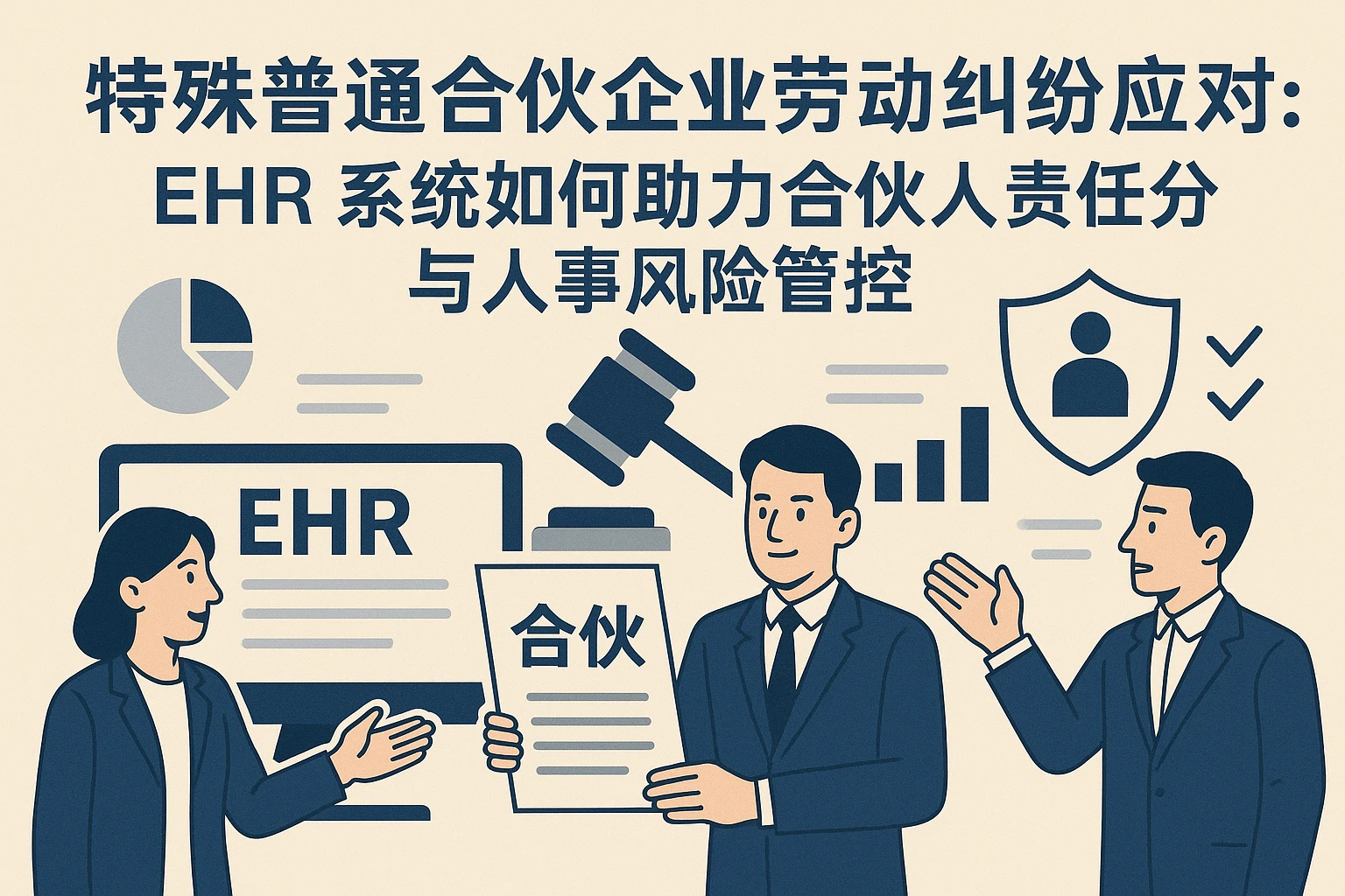 特殊普通合伙企业劳动纠纷应对：EHR系统如何助力合伙人责任划分与人事风险管控