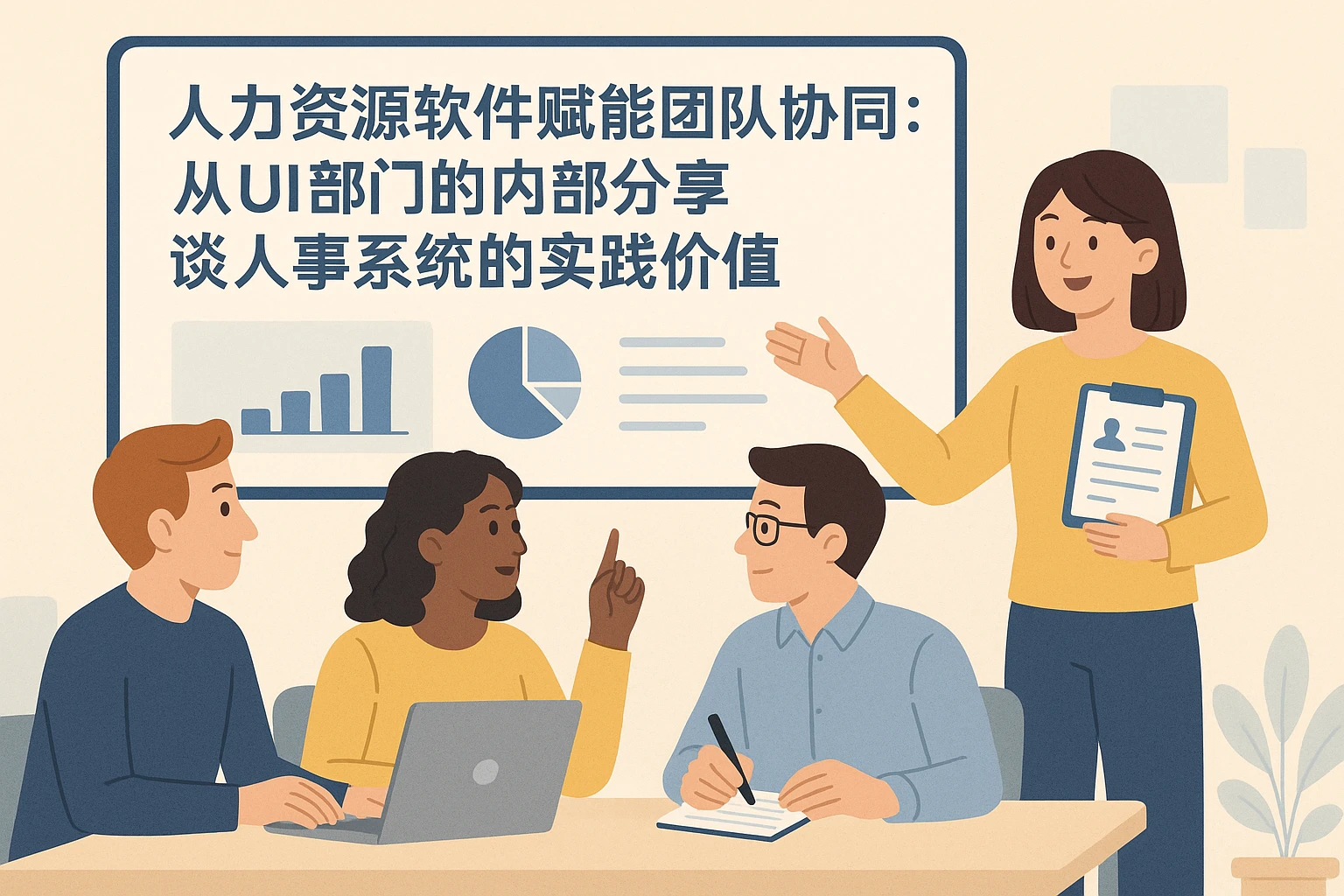 人力资源软件赋能团队协同：从UI部门的内部分享谈人事系统的实践价值