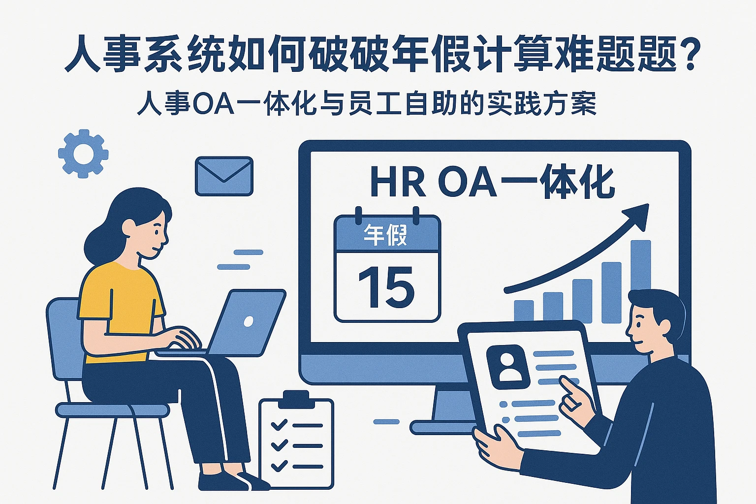 人事系统如何破解年假计算难题?人事OA一体化与员工自助的实践方案