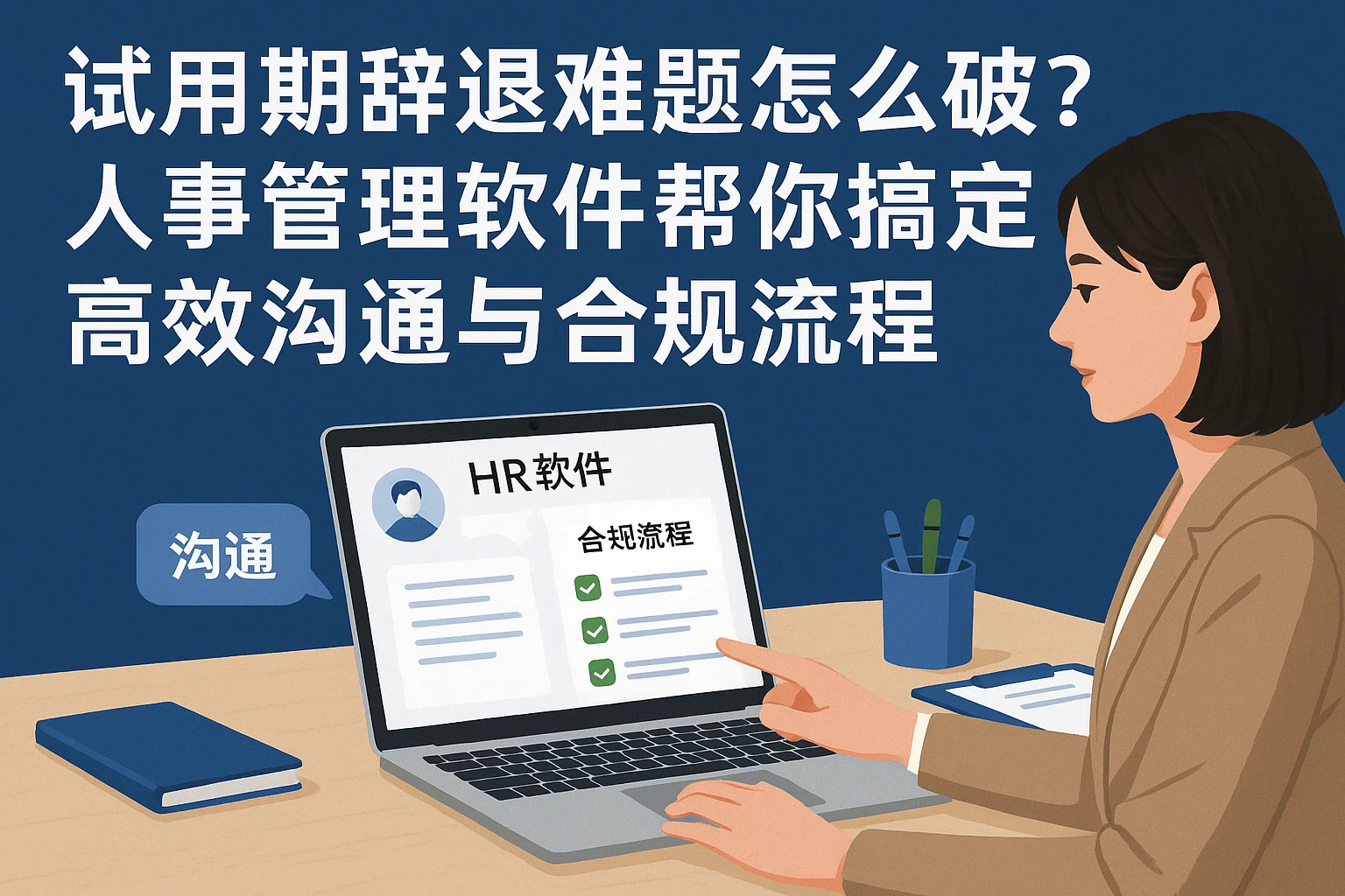 试用期辞退难题怎么破？人事管理软件帮你搞定高效沟通与合规流程