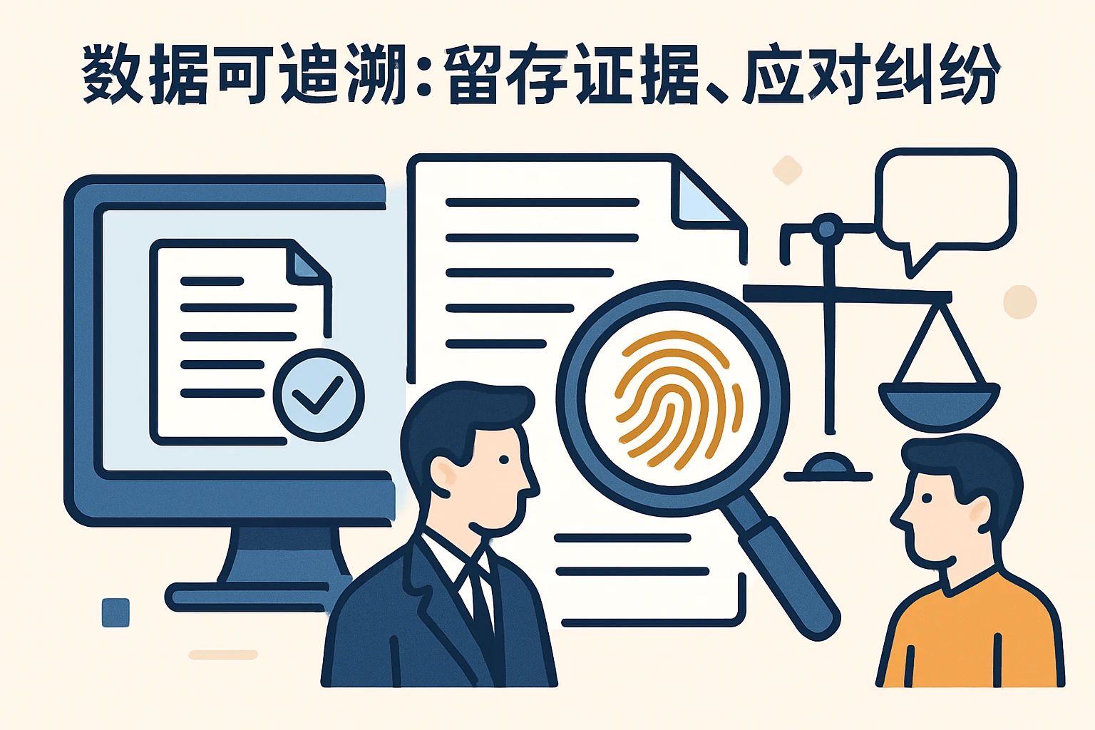 2. 数据可追溯：留存证据，应对纠纷
