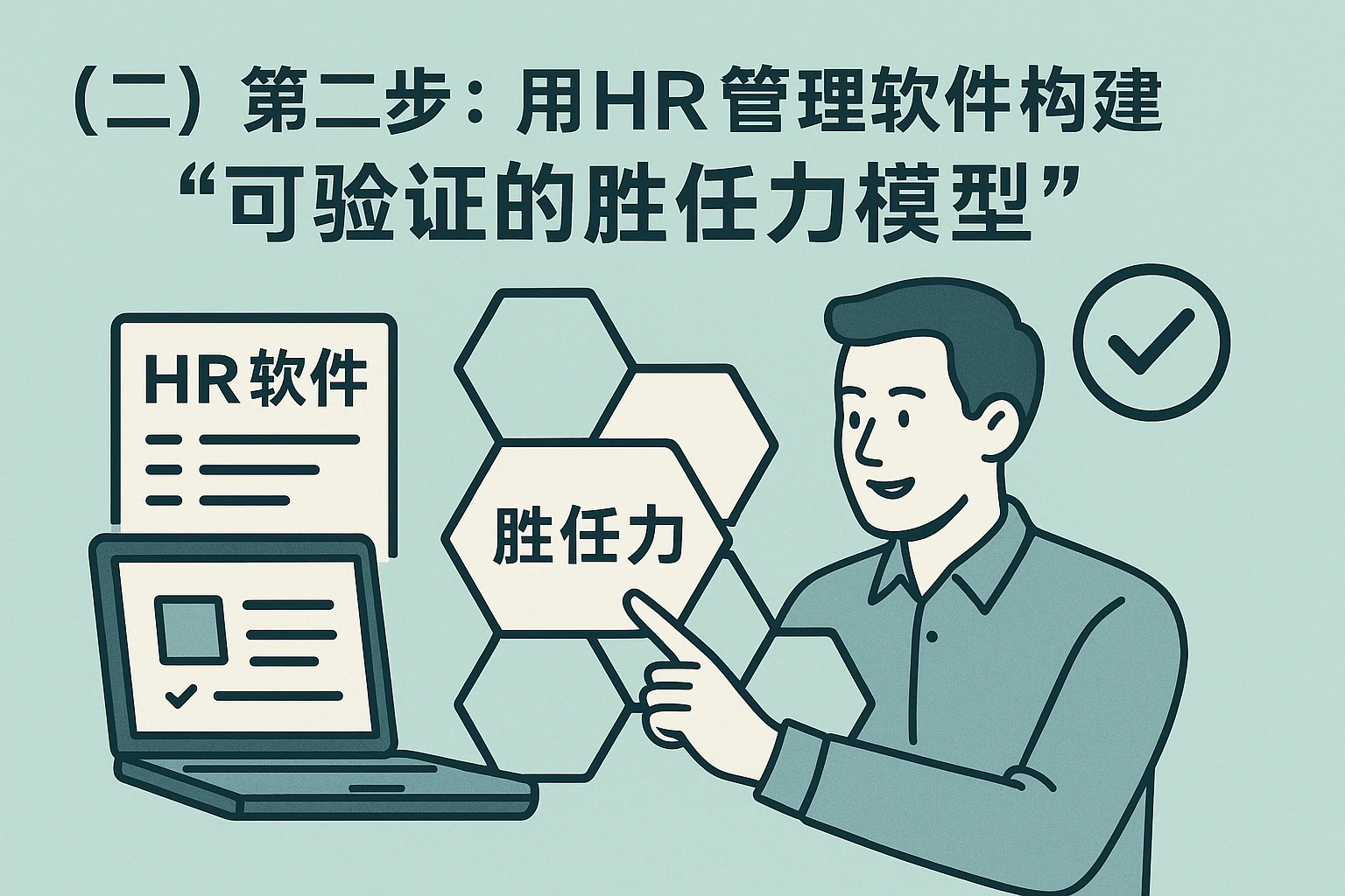 (二)第二步:用HR管理软件构建“可验证的胜任力模型”