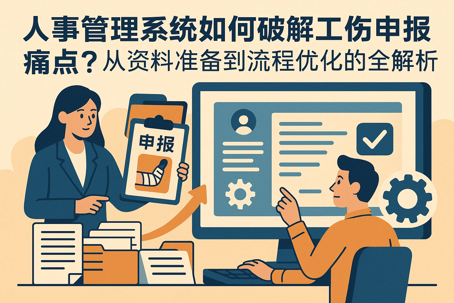 人事管理系统如何破解工伤申报痛点？从资料准备到流程优化的全解析