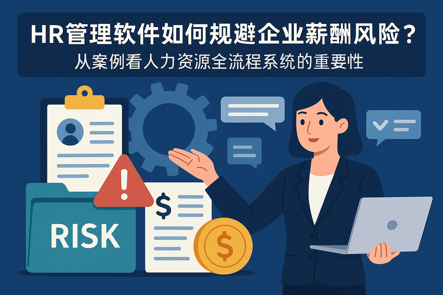 HR管理软件如何规避企业薪酬风险？从案例看人力资源全流程系统的重要性