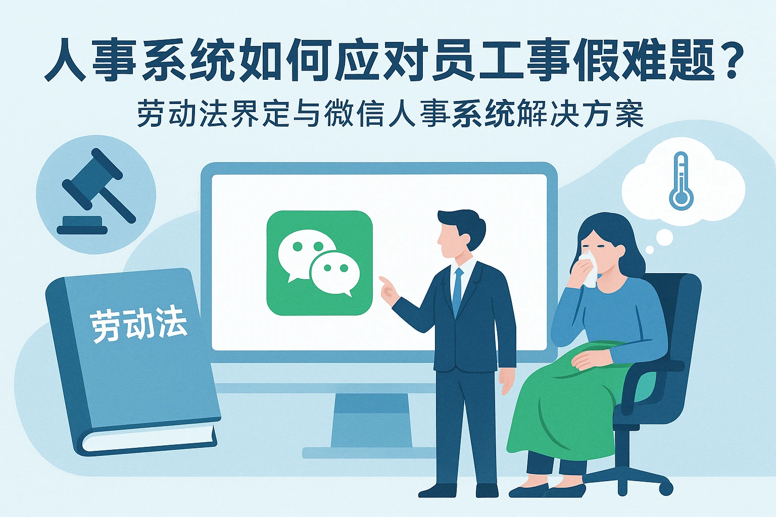 人事系统如何应对员工事假难题？劳动法界定与微信人事系统解决方案