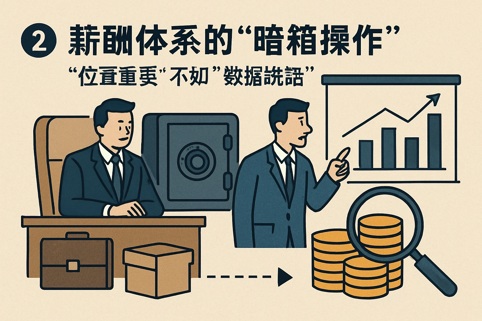 2. 薪酬体系的“暗箱操作”：“位置重要”不如“数据说话”