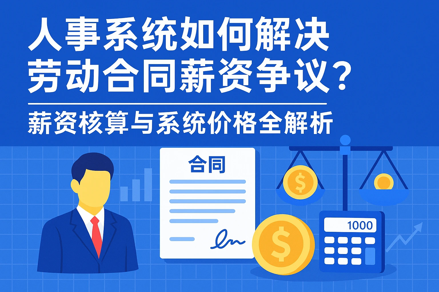 人事系统如何解决劳动合同薪资争议？薪资核算与系统价格全解析