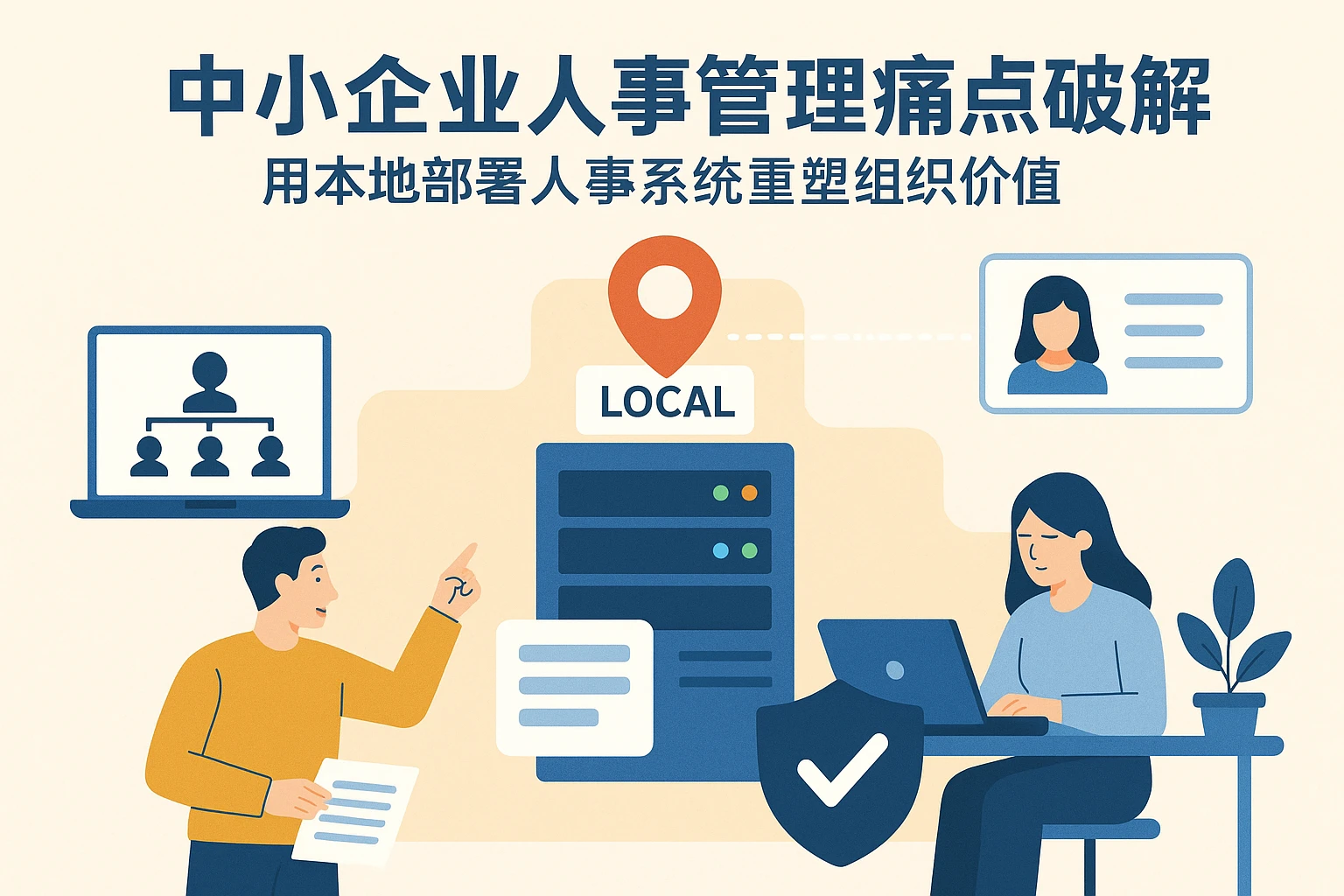 中小企业人事管理痛点破解：用本地部署人事系统重塑组织价值