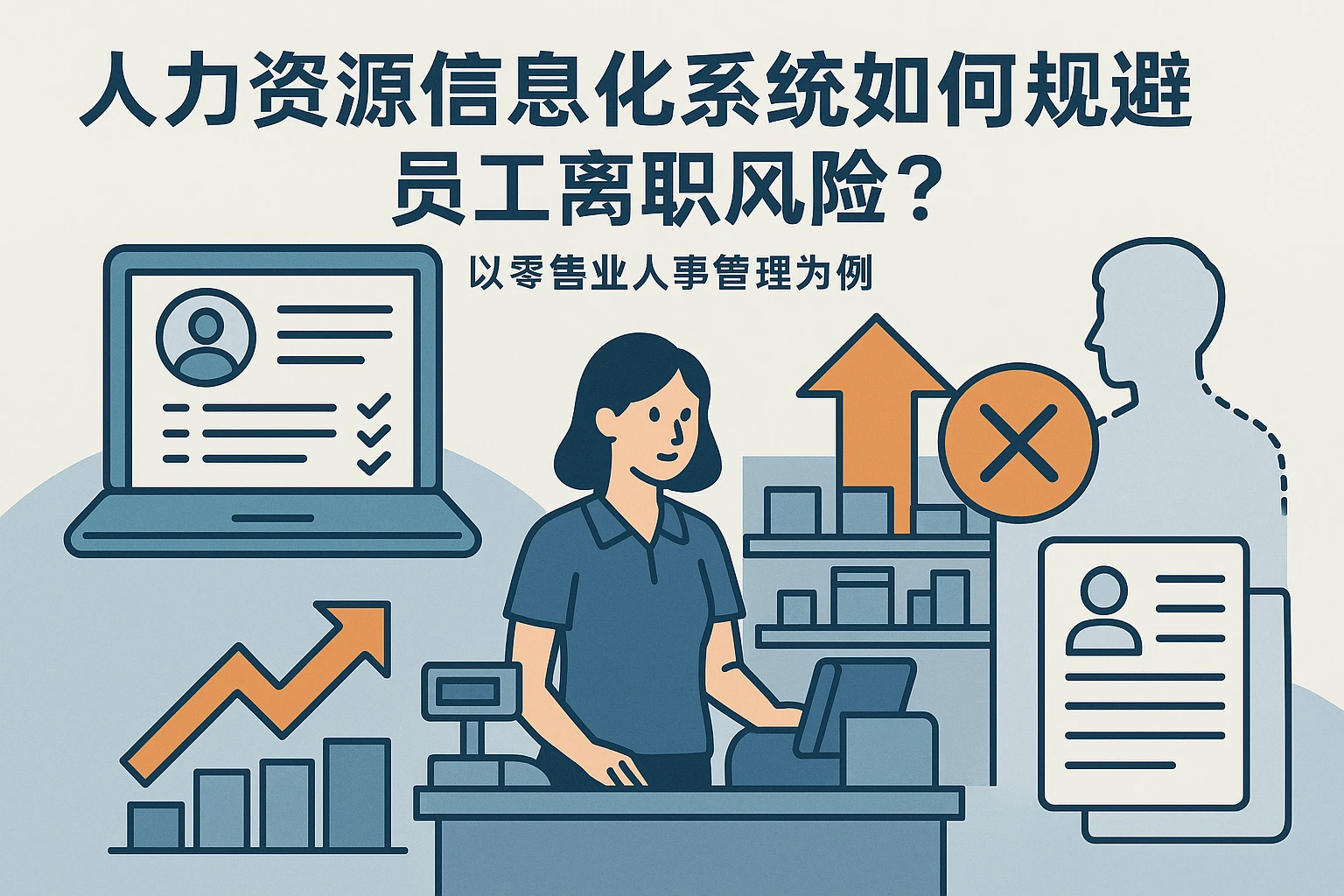 人力资源信息化系统如何规避员工离职风险？以零售业人事管理为例