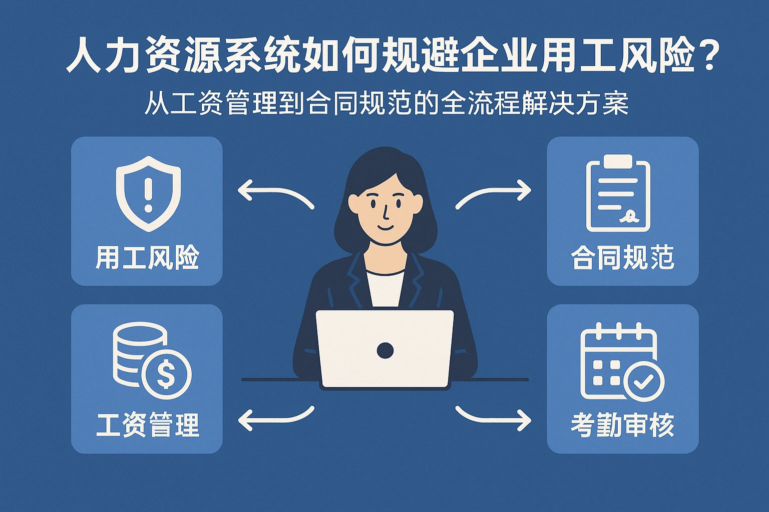 人力资源系统如何规避企业用工风险？从工资管理到合同规范的全流程解决方案