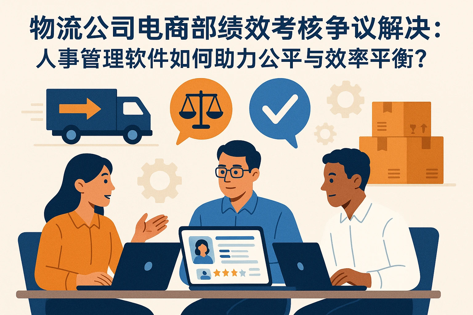 物流公司电商部绩效考核争议解决：人事管理软件如何助力公平与效率平衡？
