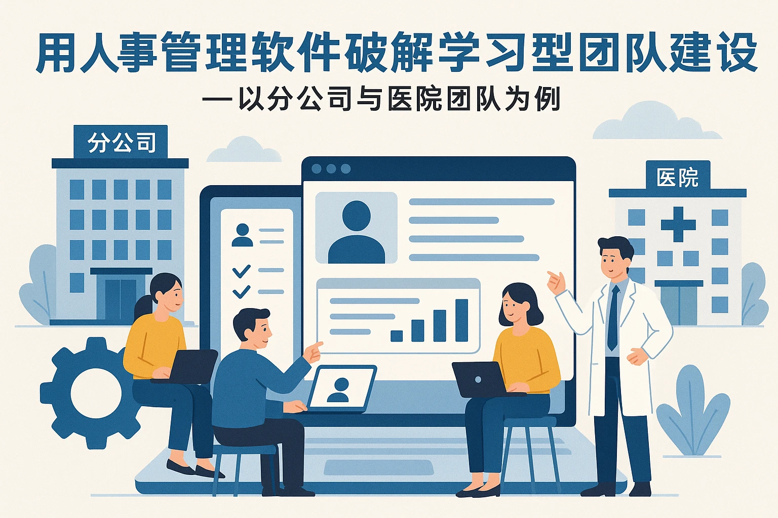 用人事管理软件破解学习型团队建设难题——以分公司与医院团队为例