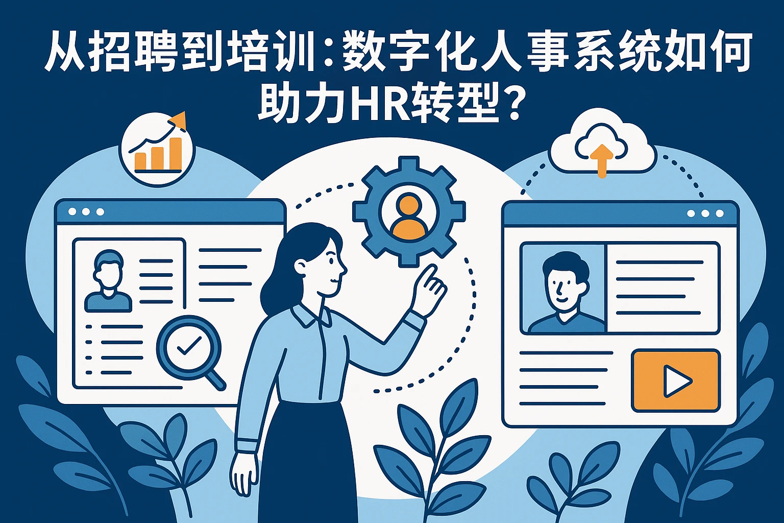 从招聘到培训：数字化人事系统如何助力HR转型？