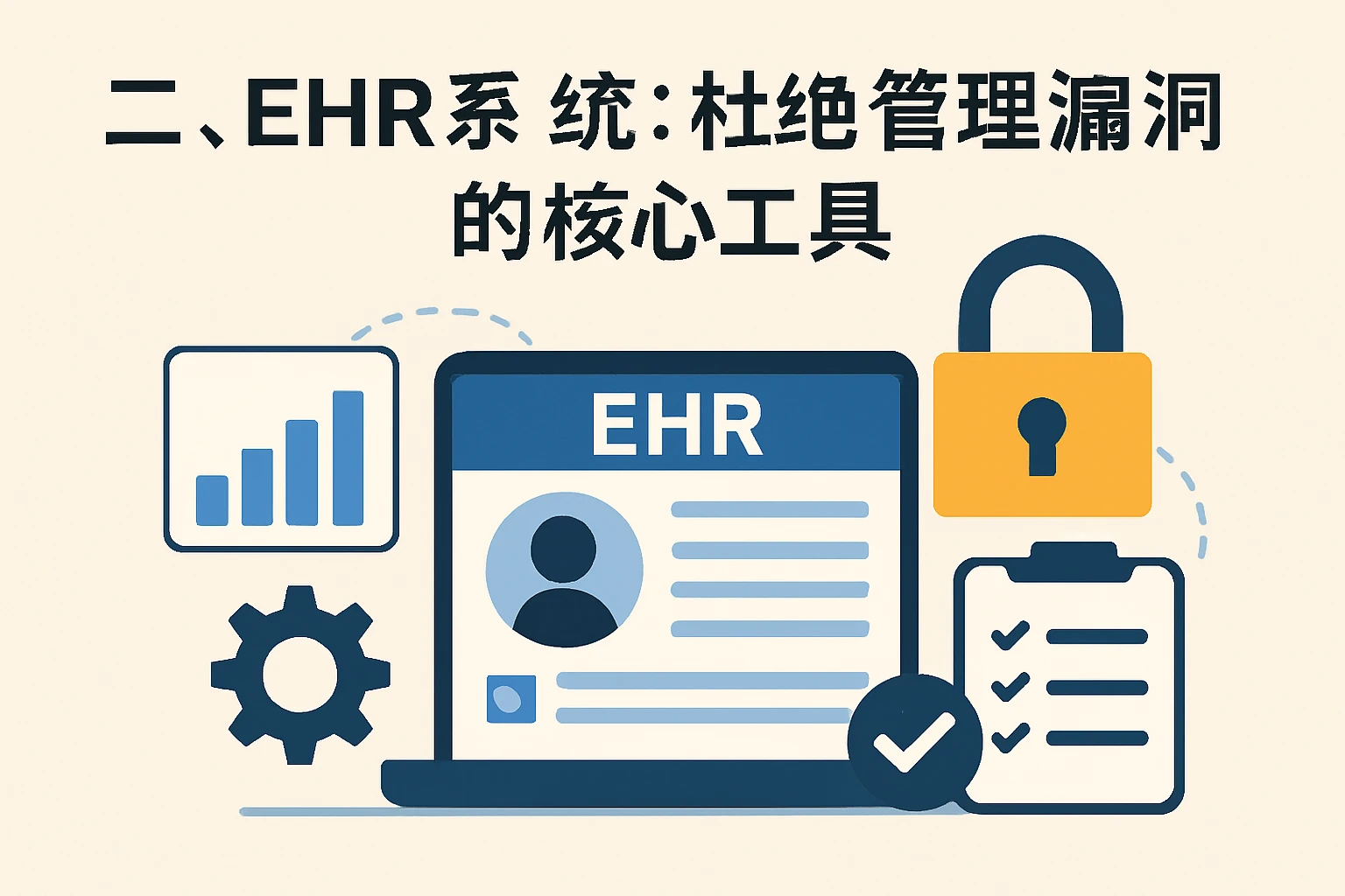 二、EHR系统：杜绝管理漏洞的核心工具