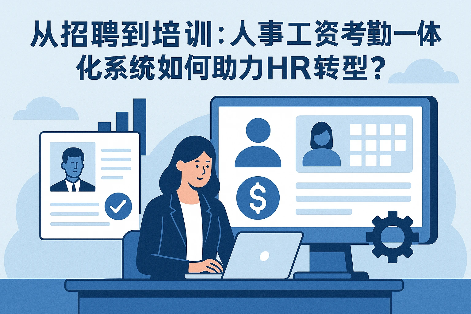 从招聘到培训：人事工资考勤一体化系统如何助力HR转型？