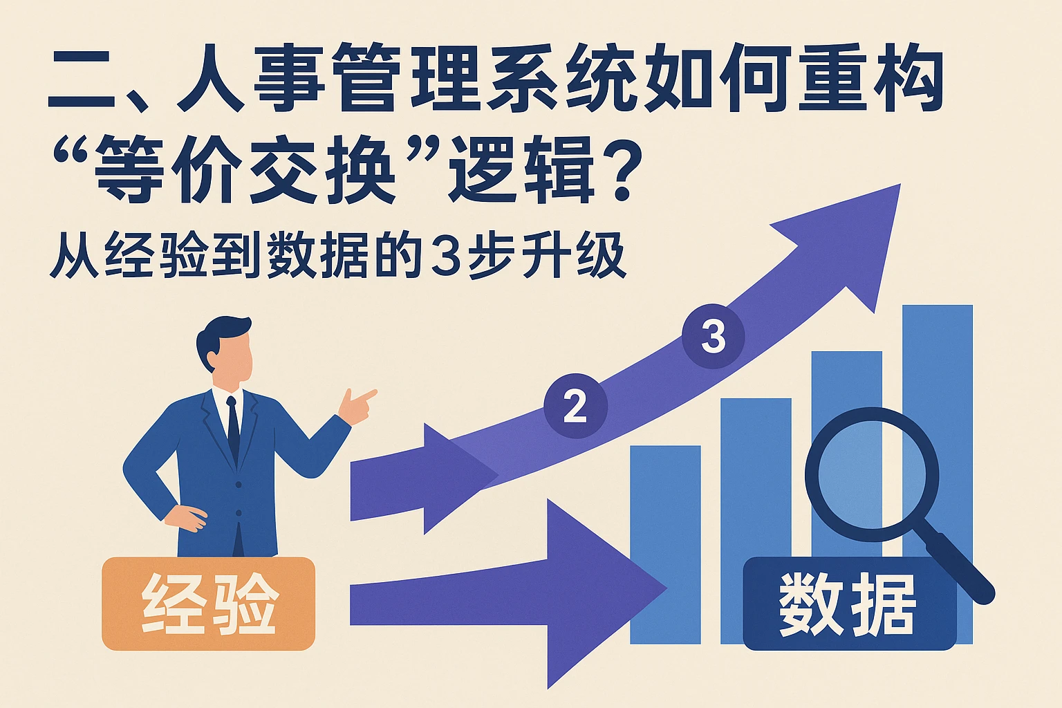 二、人事管理系统如何重构“等价交换”逻辑？从经验到数据的3步升级