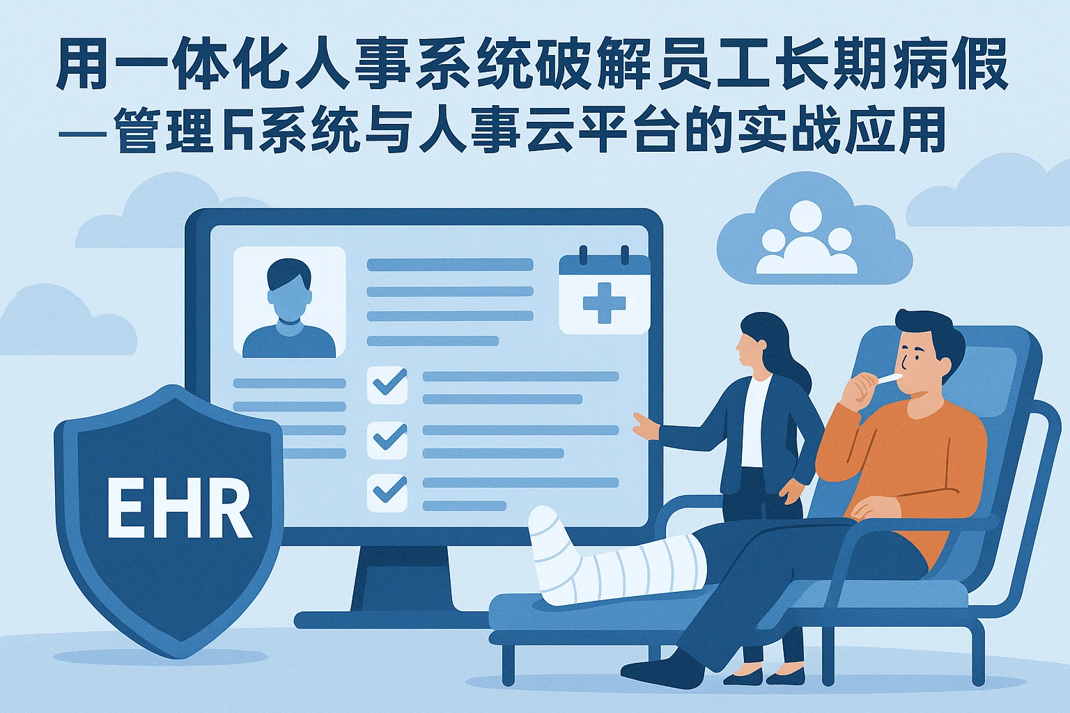 用一体化人事系统破解员工长期病假管理难题——ehr系统与人事云平台的实战应用