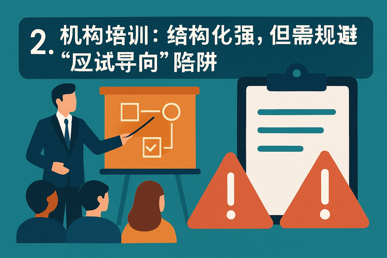 2. 机构培训：结构化强，但需规避“应试导向”陷阱
